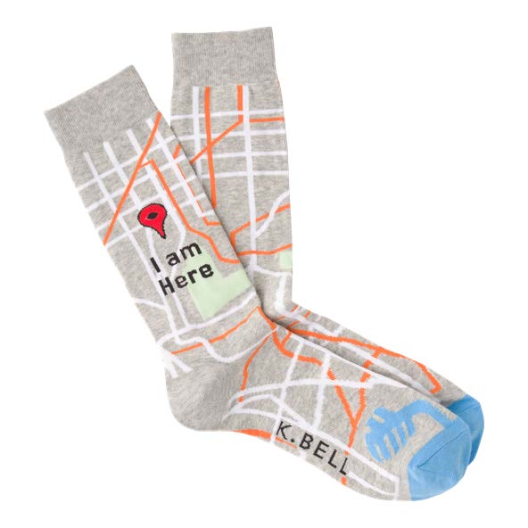 I Am Here Men's Crew Socks