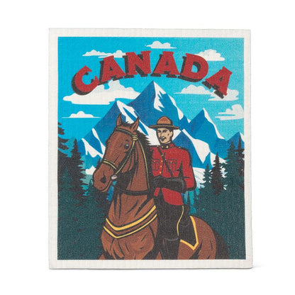 Swedish Dishcloth Canada Mountie