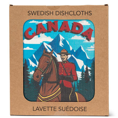 Swedish Dishcloth Canada Mountie