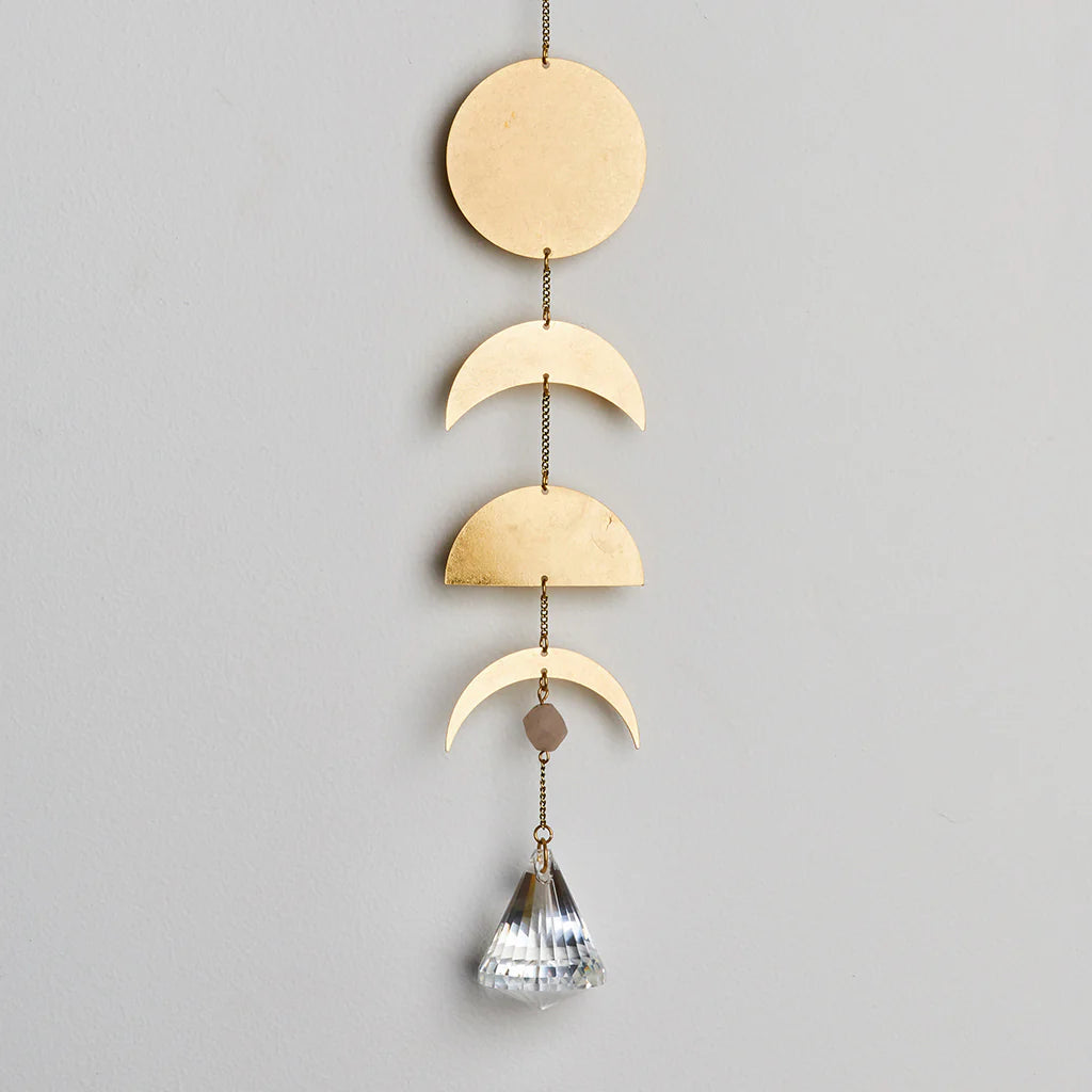 Suncatcher - Moon Phase/Moonstone