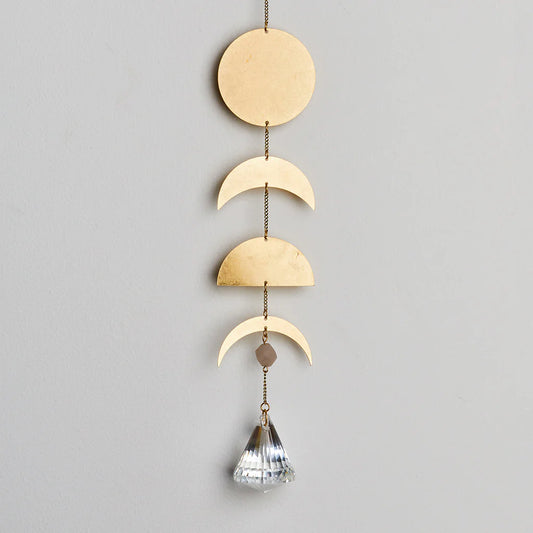 Suncatcher - Moon Phase/Moonstone