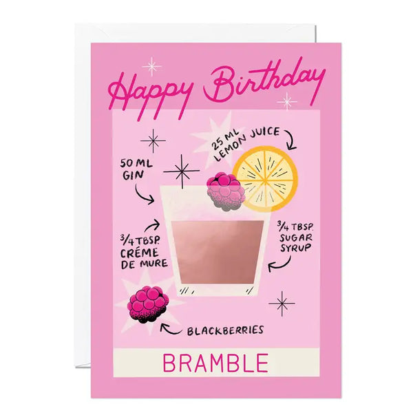 Bramble Birthday Card