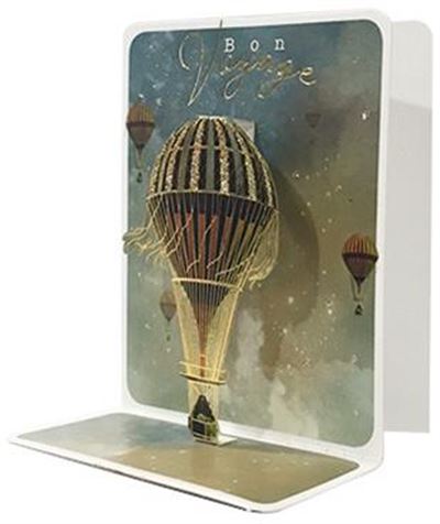 Hot Air Balloon Petite Pop-Up Card