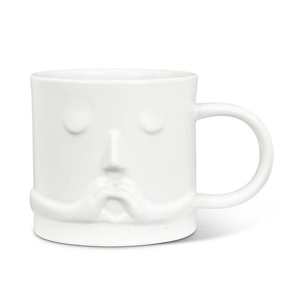 Matte Mug w/Heart Hands