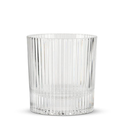 Vertical Optic Tumbler Glass