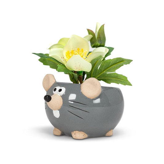 Mini Mouse Planter-Grey