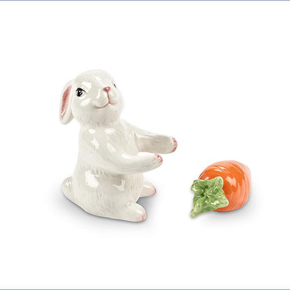 Bunny + Carrot Salt + Pepper Set