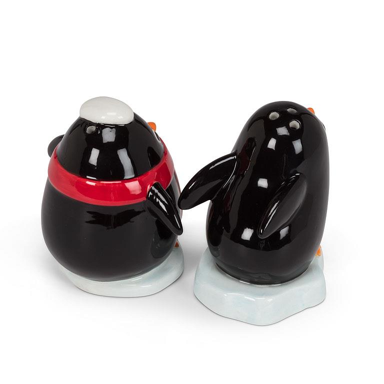 Playful Penguins Salt + Pepper Shaker