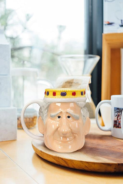 King Charles Shaped Mug