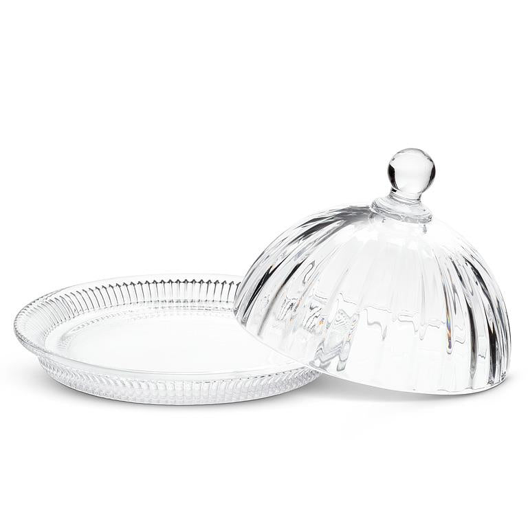 Low Optic Round Dish With Lid