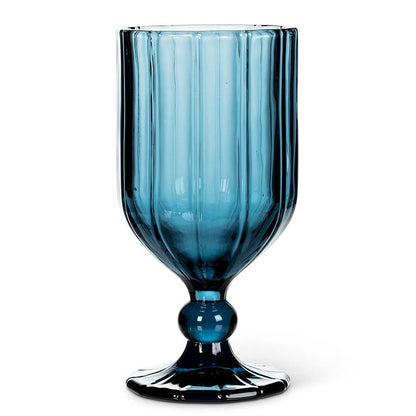 Panel Goblet Glass