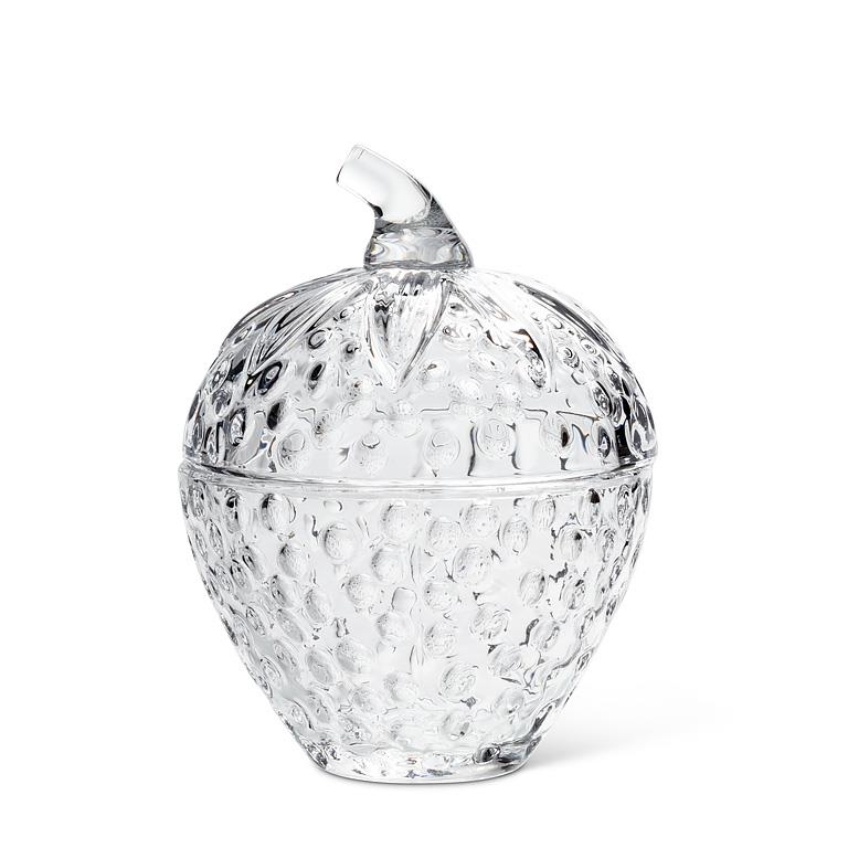 Strawberry Jam Jar With Lid