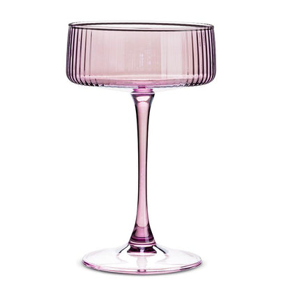 Tight Optic Cocktail Coupe With Lustre