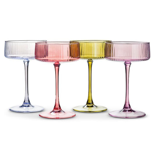 Tight Optic Cocktail Coupe With Lustre