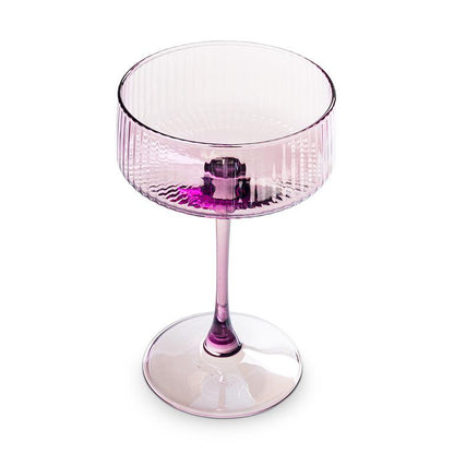 Tight Optic Cocktail Coupe With Lustre