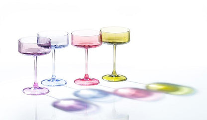 Tight Optic Cocktail Coupe With Lustre