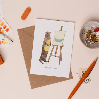 Drew You a Bath Card