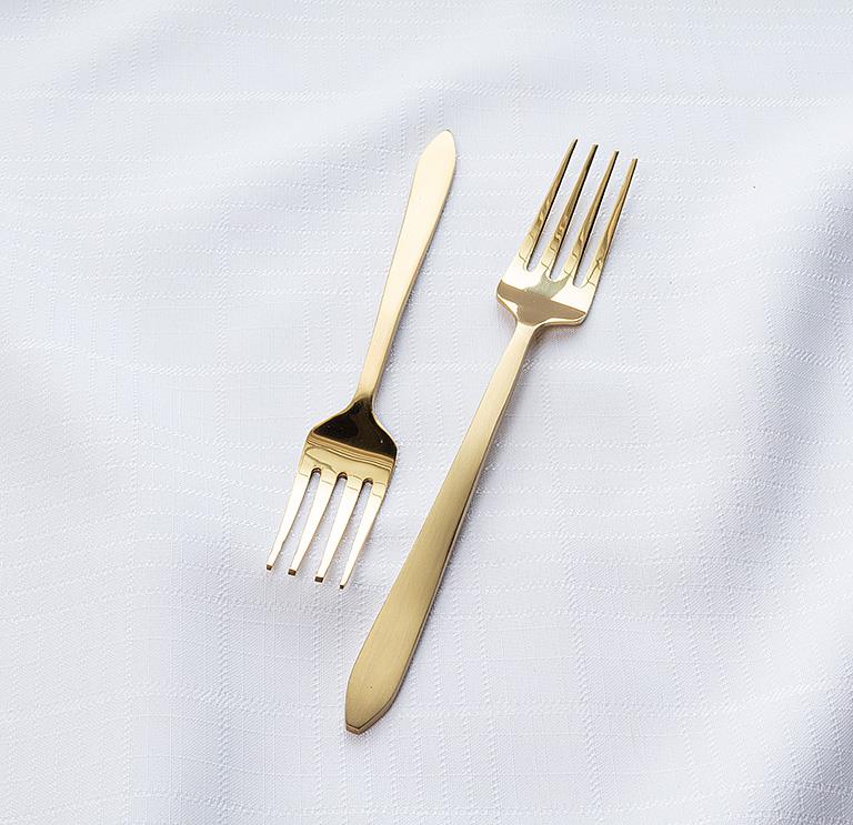 Classic Gold Handle Flatware