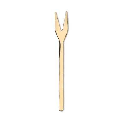 Modern Small Gold Finish Cutlery