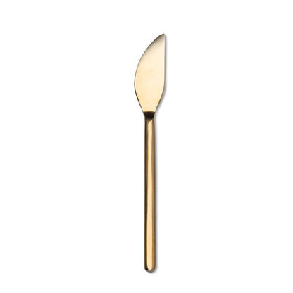 Modern Small Gold Finish Cutlery