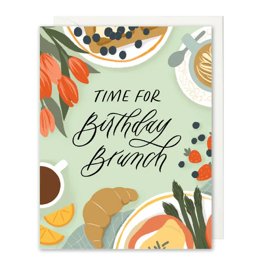 Birthday Brunch Card