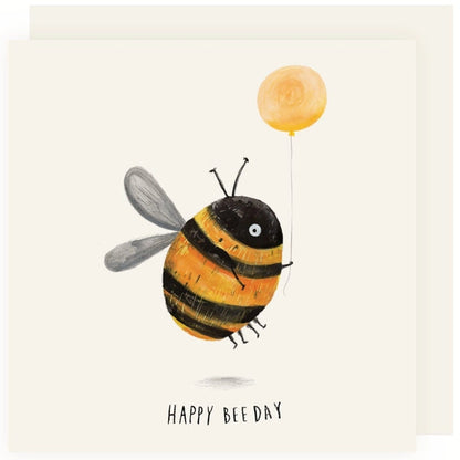 Happy Bee Day Birthday Greeting Card