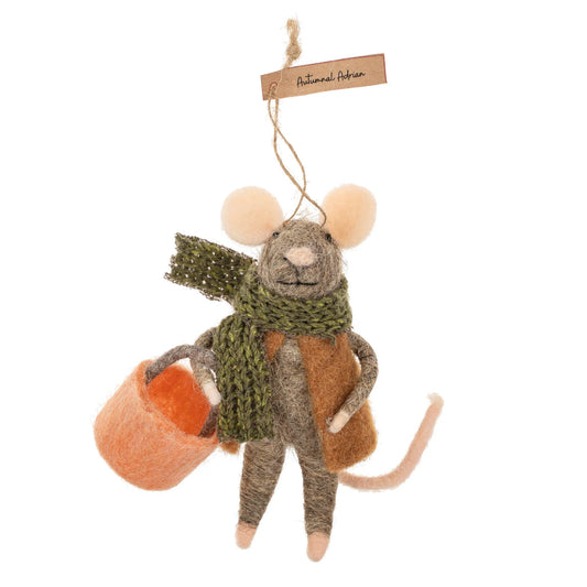 Autumnal Adrian Mouse Ornament