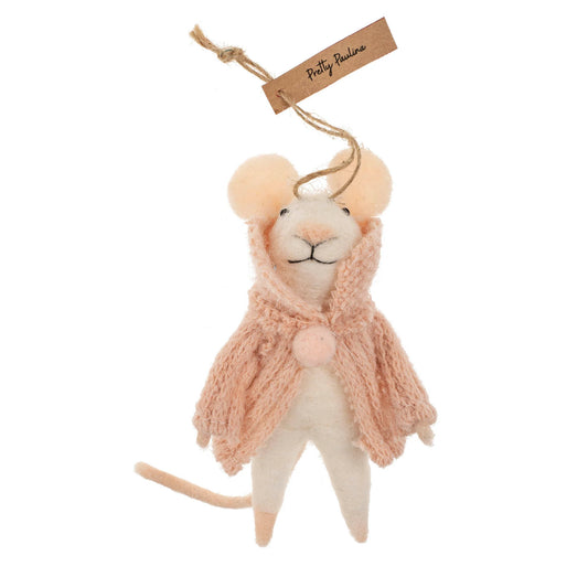 F49 - Pretty Penny Mouse Ornament