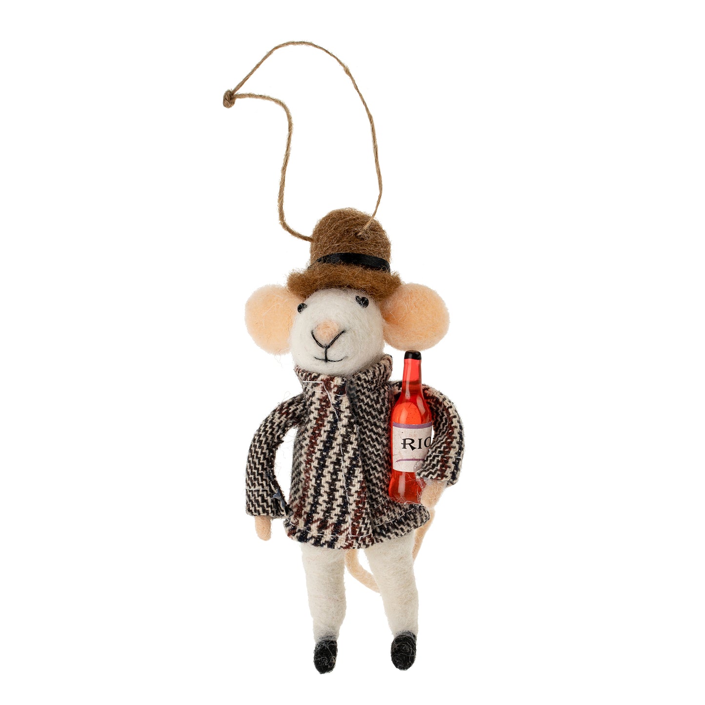 F9 - Winston Wine Mouse Ornament