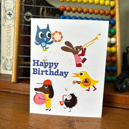Happy Birthday Band Card