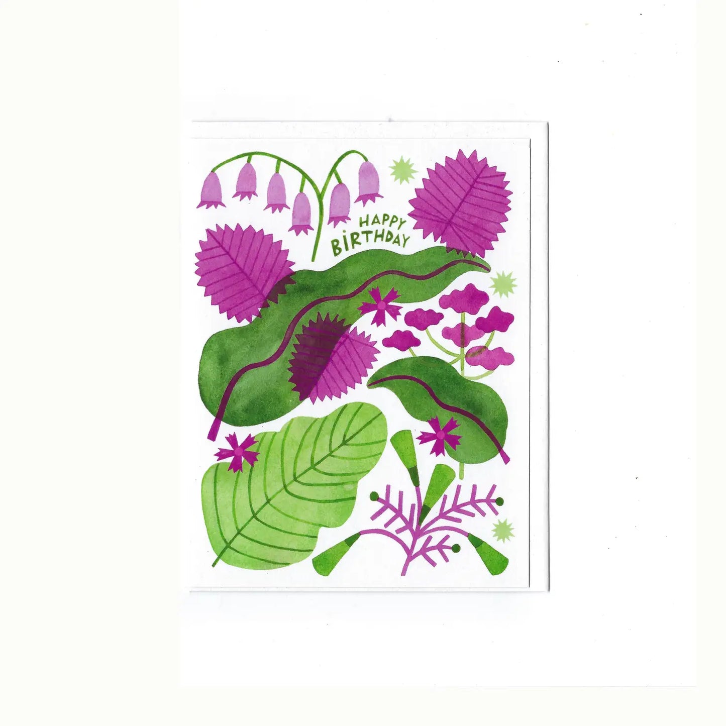 Bright Floral Birthday Card