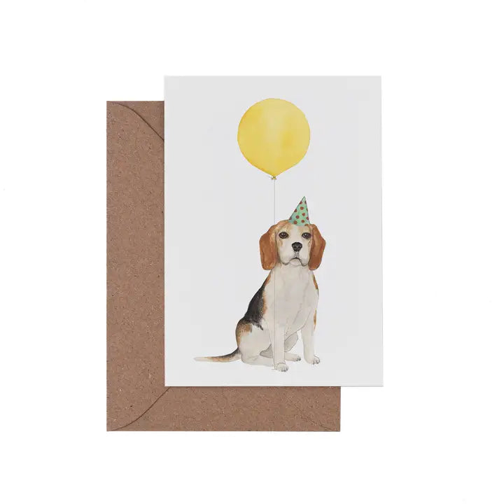 Balloon Animal Card - Beagle