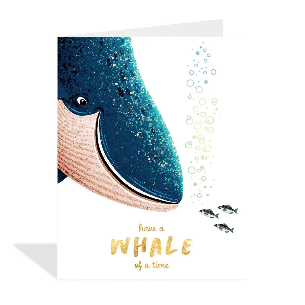 Birthday Whale Card