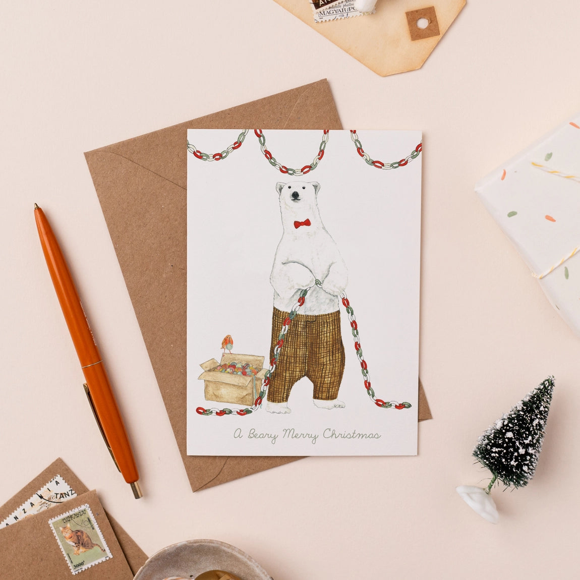 Beary Merry Christmas Card