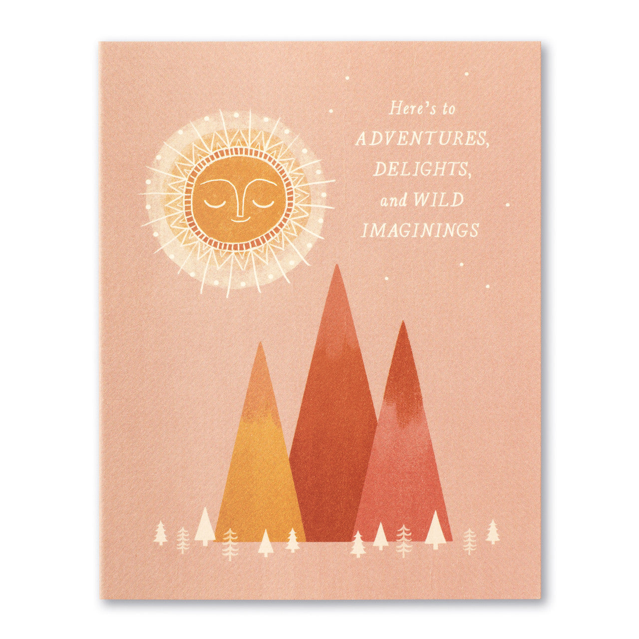 Here's To Adventures, Delights Card