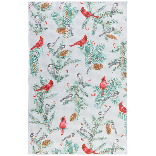 Birds & Boughs Recycled Microfibre Dishtowel