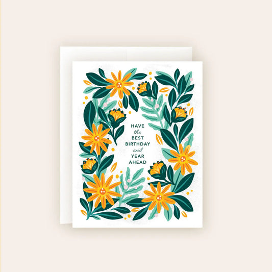 Wild and Free Birthday Card