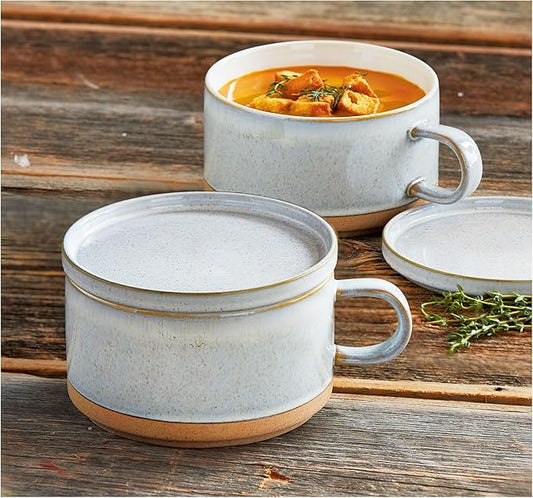 Stacking Soup Mug With Lid