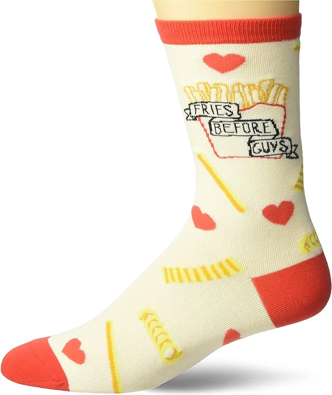 Fries Before Guys Women's Crew Socks