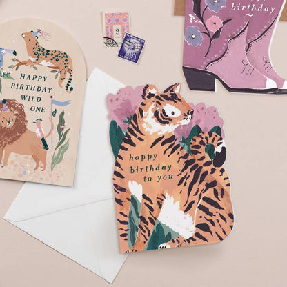 Tiger Birthday Cards