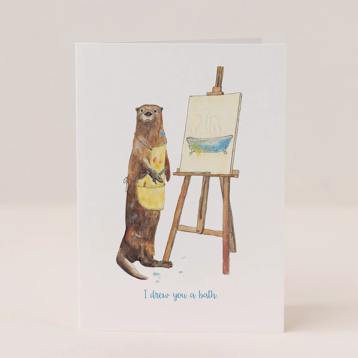 Drew You a Bath Card