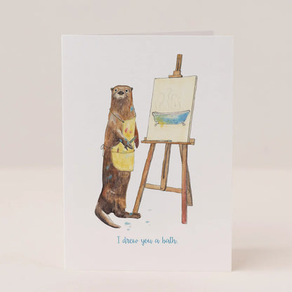 Drew You a Bath Card