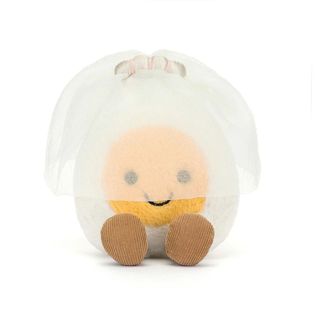 Amuseables Boiled Egg Bride Plush Toy