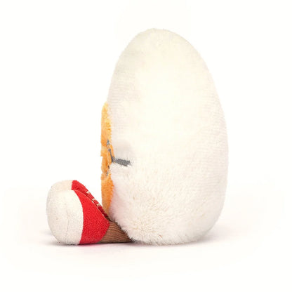 Amuseable Boiled Egg Geek Plush Toy