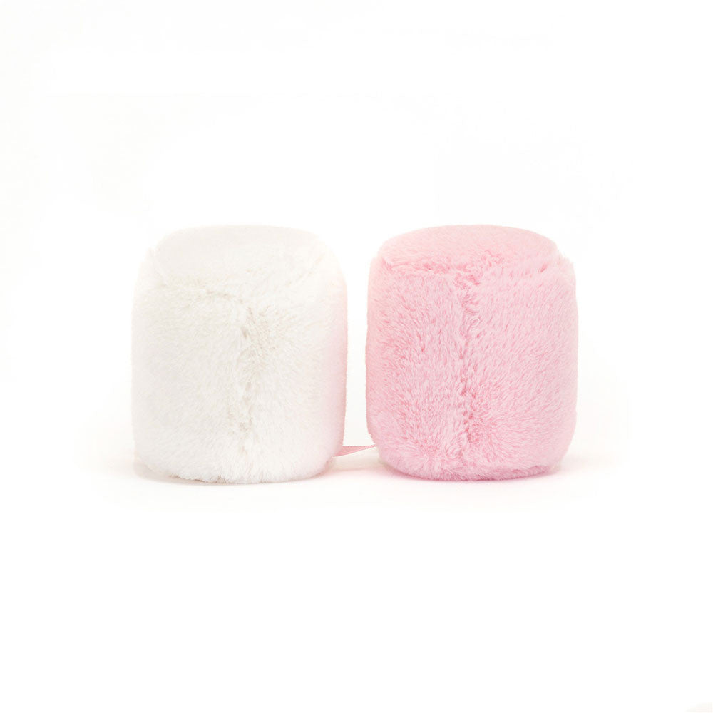 Amuseable Pink & White Marshmallow Set