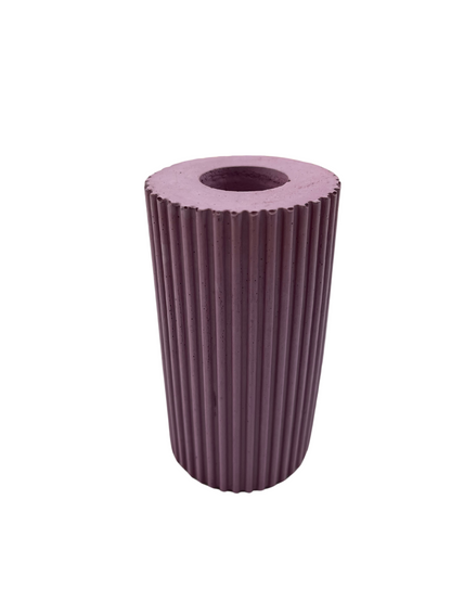 Athena Taper Candle Holder Medium Lilac