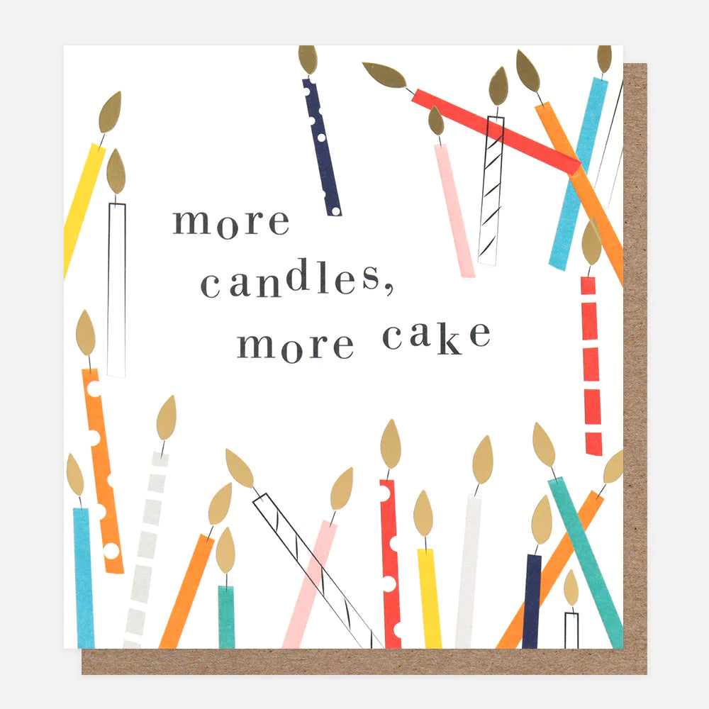 More Candles Cake Card