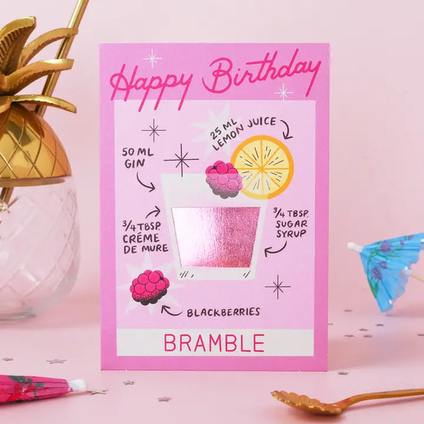 Bramble Birthday Card