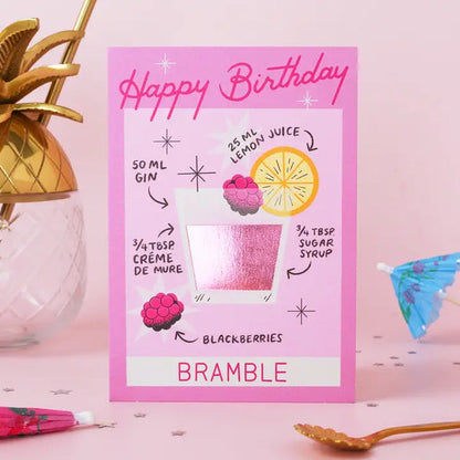Bramble Birthday Card