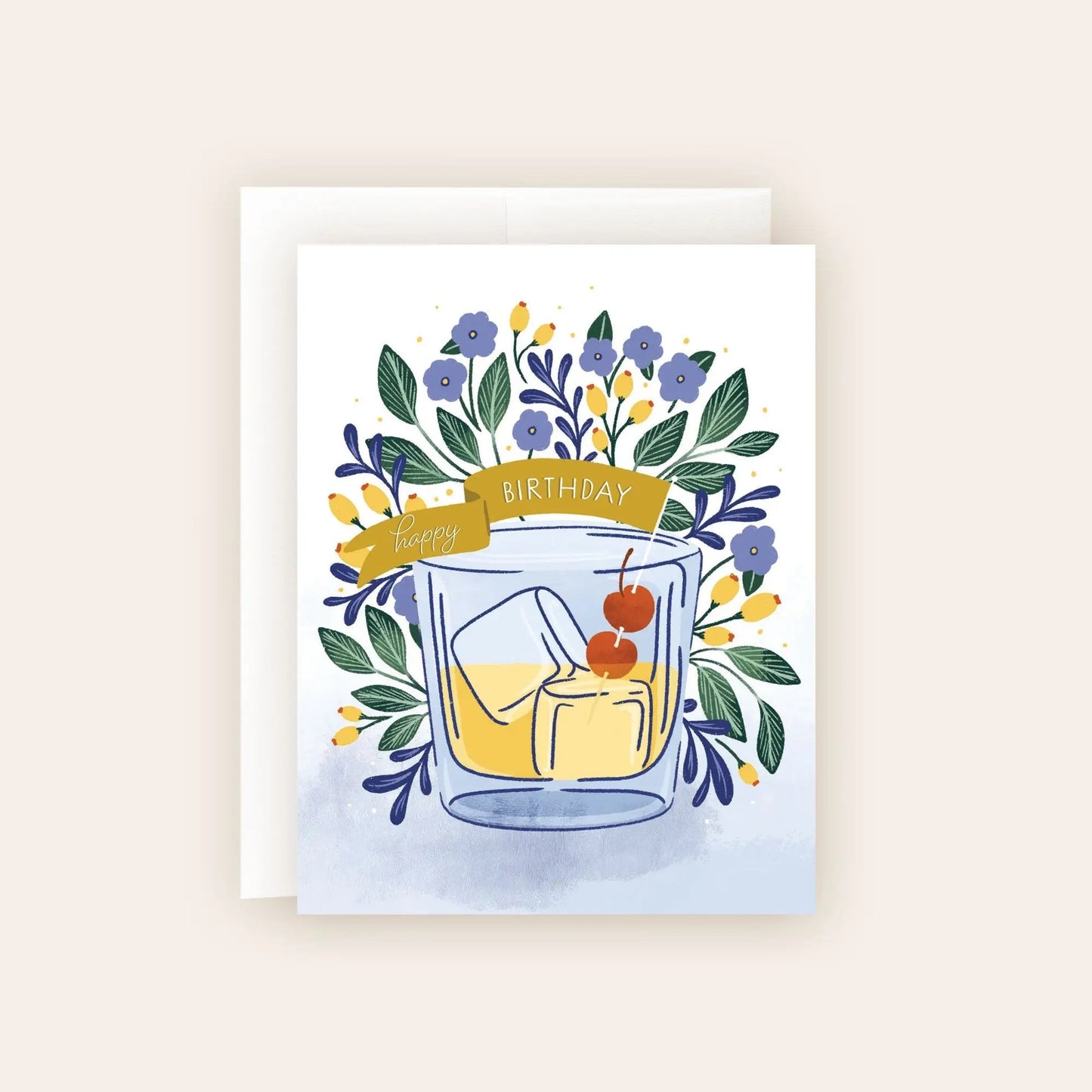 Cheers Cocktail Birthday Card